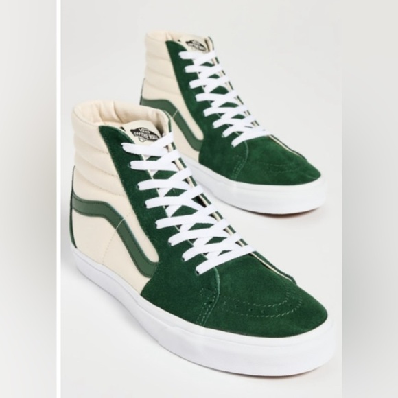 Vans U SK8-HI Sneakers/Green - Picture 1 of 7